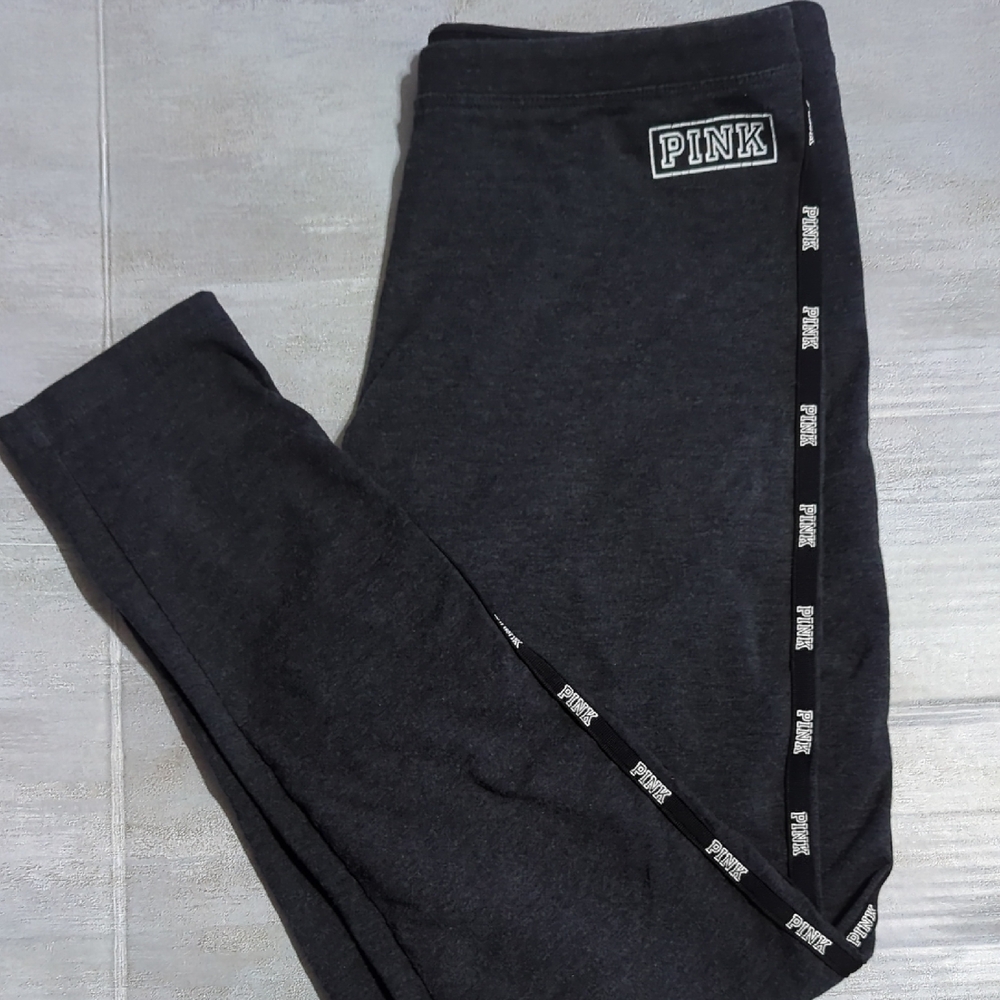 PINK Victoria's Secret Charcoal Leggings